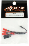 Apex RC Products 3 Male JST Servo Extension Power Tap - For RPM Light Kits