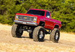 Traxxas TRX-4 Cheverolet K10 High Trail 1/10 Scale and Trail Crawler - Red