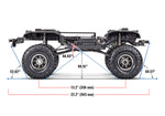 Traxxas TRX-4 Cheverolet K10 High Trail 1/10 Scale and Trail Crawler - Silver
