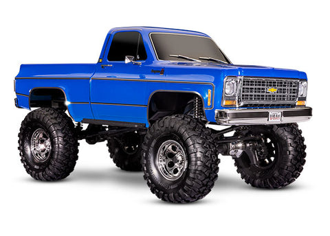 Traxxas TRX-4 Cheverolet K10 High Trail 1/10 Scale and Trail Crawler - Blue