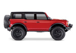 Traxxas TRX-4 Bronco 1/10 Brushed Scale and Trail Crawler - Red