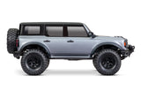Traxxas TRX-4 Bronco 1/10 Brushed Scale and Trail Crawler - Silver
