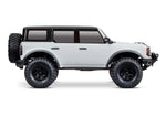 Traxxas TRX-4 Bronco 1/10 Brushed Scale and Trail Crawler - White