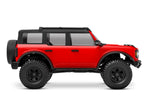 Traxxas TRX-4M Bronco 1/18 Brushed Scale and Trail Crawler - Red