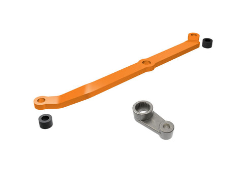 Traxxas Aluminum Steering Link w/ Servo Horn - Orange