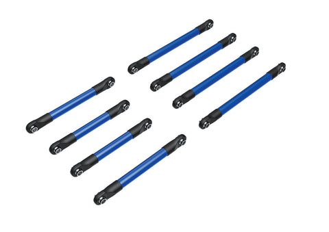 Traxxas Suspension Link Set Front/Rear Aluminum Blue