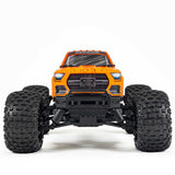 ARRMA 1/10 GRANITE 4X2 BOOST MEGA 550 Brushed Monster Truck RTR with Battery & Charger - Orange/Black