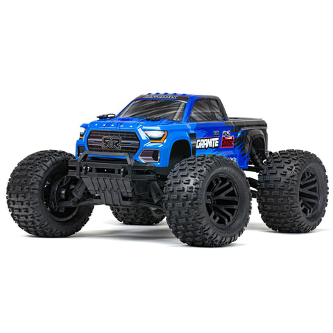 ARRMA 1/10 GRANITE 4X2 BOOST MEGA 550 Brushed Monster Truck RTR - Blue/Black