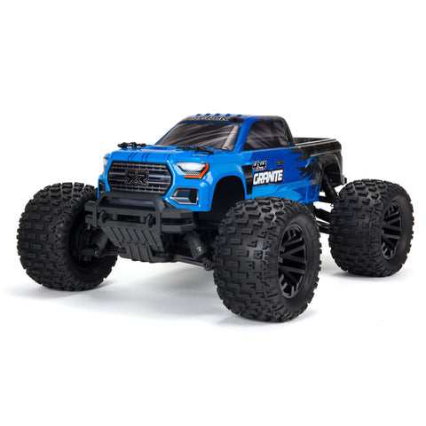 ARRMA 1/10 GRANITE 4WD V3 MEGA 550 Brushed Monster Truck RTR - Blue