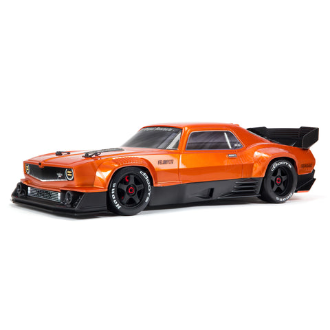 ARRMA 1/7 Felony 6S BLX Street Bash All-Road Muscle Car RTR - Orange