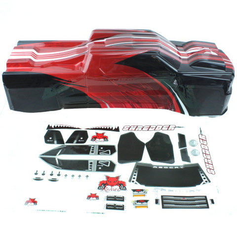 Redcat 1/6th Scale Truck Body w/ Stickers Shredder - BS503-005RR