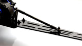 Exotek Drag Slash Pro Wheelie Bar Set, 3mm Carbon Fiber w/ Single Wheel Style