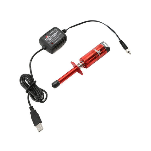 Dynamite Metered NiMH Glow Driver with USB Charger