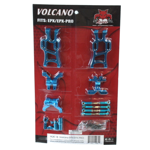 Redcat Volcano EPX/EPX Pro Hop Up Kit (Blue) – Platinum Hobbies