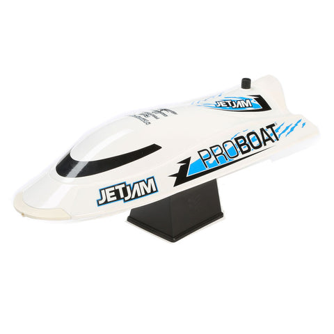 Proboat Jet Jam 12-Inch RTR Self-Righting Pool Racer Brushed - White