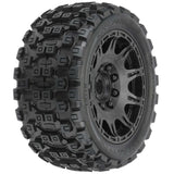 Pro-Line 1/6 Badlands MX57 Front/Rear 5.7" Tires Mounted 24mm Black Raid (2)