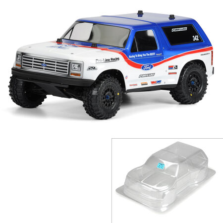 Pro-Line 1/10 1981 Ford Bronco Clear Body: Short Course