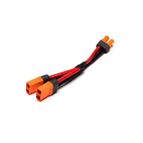 Spektrum Parallel Y-Harness: IC5 Battery with 6" Wires