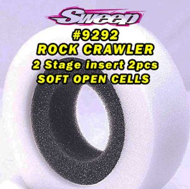Sweep Racing Crawler Dual Stage 1.9 Soft Open Cells Inserts 2pcs set