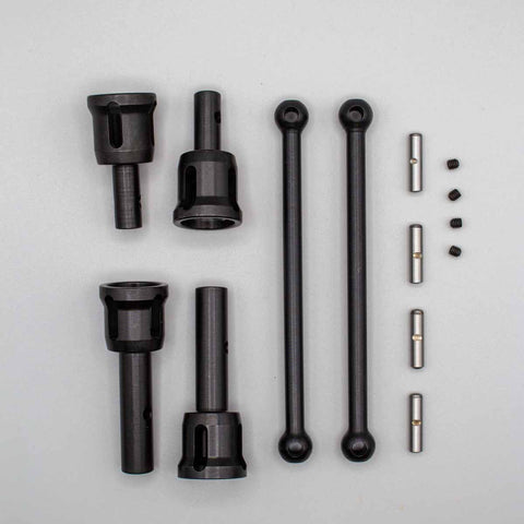 FLM Super Duty "4 Ever" Stock Length Driveshaft & Cup Kit for HPI Baja 5b/5T/ 5SC - 5mm Cups/Pins