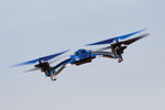 LaTrax Alias High Performance Stunt Quadcopter Heli - Blue