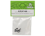 Axial 3x8mm Flat Head Screw (Black) (10)