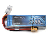 Gens Ace 3S LiPo Battery 25C (11.1V/2200mAh) w/XT-60 Connector