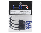 Hot Racing 1/8 Body Clip Retainers (Blue) (4)