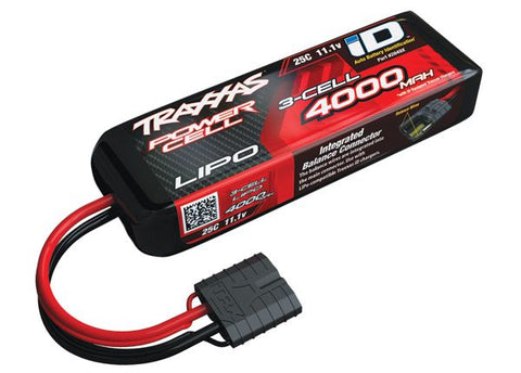 Traxxas 4000mAh 11.1v 3-Cell 25C LiPo iD® Battery - 2849X
