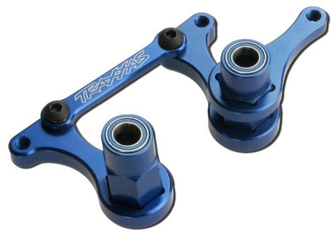 Traxxas Steering Bellcranks / Drag Link Aluminum Blue