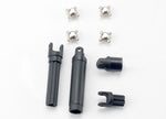 Traxxas Half Center Front/Rear Shafts w/ U-Joints