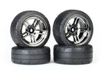 Traxxas Wheel Set w/ Extra Wide Rears VXL Rated - 8375