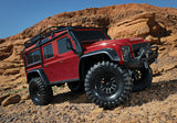 Traxxas TRX-4 Defender 1/10 Brushed Scale and Trail Crawler - Red