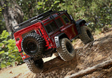 Traxxas TRX-4 Defender 1/10 Brushed Scale and Trail Crawler - Red