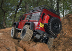 Traxxas TRX-4 Defender 1/10 Brushed Scale and Trail Crawler - Silver