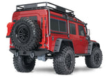 Traxxas TRX-4 Defender 1/10 Brushed Scale and Trail Crawler - Red