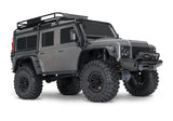 Traxxas TRX-4 Defender 1/10 Brushed Scale and Trail Crawler - Silver