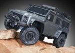 Traxxas TRX-4 Defender 1/10 Brushed Scale and Trail Crawler - Silver