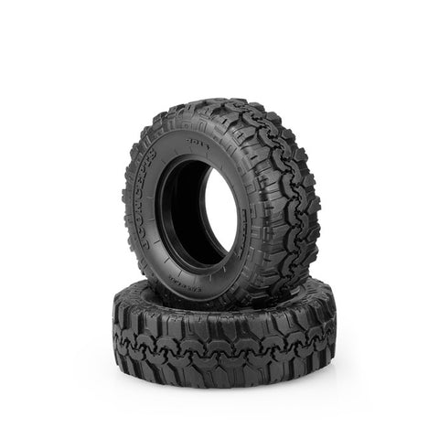 JConcepts Hunk Green Compound 1.9" Class One Tires with Foams