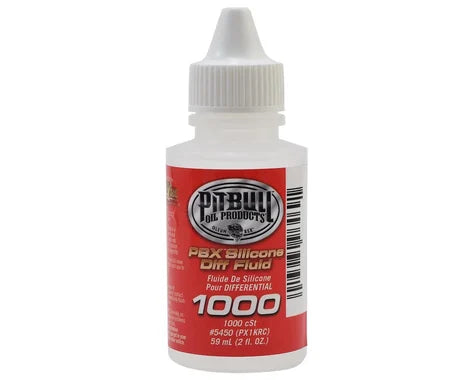 Pit Bull Tires PBX Silicone Differential Fluid (2oz) (1,000cst)