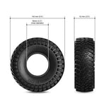 GMade 2.2" MT2202 1/10 Scale Crawler Off-Road Tires (2)