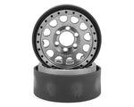Vanquish Products Method 105 1.9" Beadlock Crawler Wheels (Silver/Black) (2)