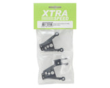 Xtra Speed SCX10 II Aluminum Front Shock Hoops (Black) (2)
