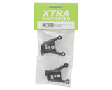 Xtra Speed SCX10 II Aluminum Rear Shock Hoops (Black) (2)