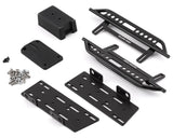 Yeah Racing Axial SCX10 II Steel Rock Sliders w/Receiver Box (Black) (2)