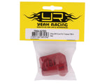 Yeah Racing Traxxas TRX-4 Aluminum Front/Rear Differential Cover (Red)